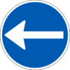 Påbudt kørselsretning - D11.2