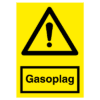 gasoplag advarselsskilte 400.428 p